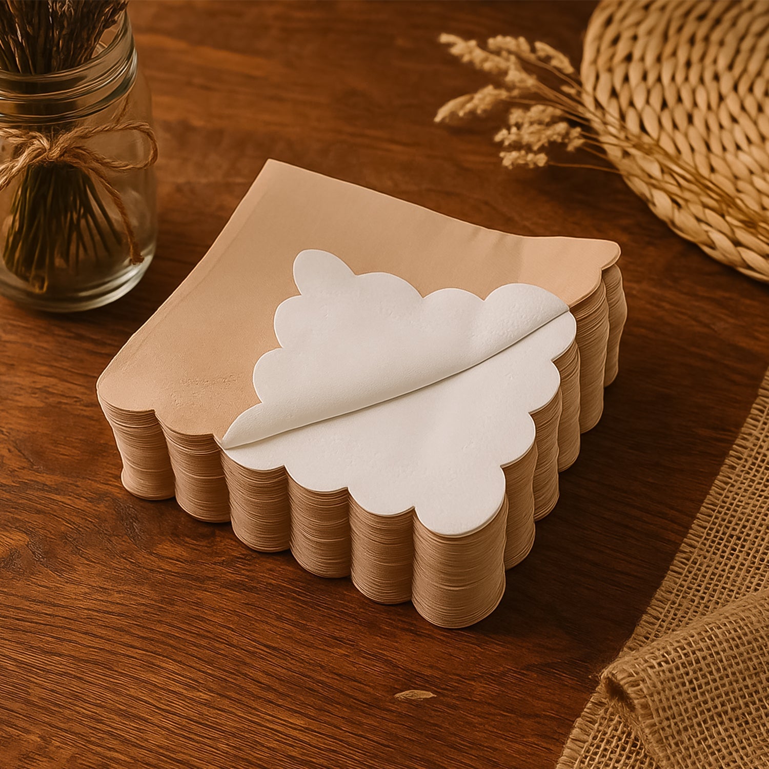 Fancy Scalloped Tissue Napkins Fancy Scalloped Tissue Napkins
